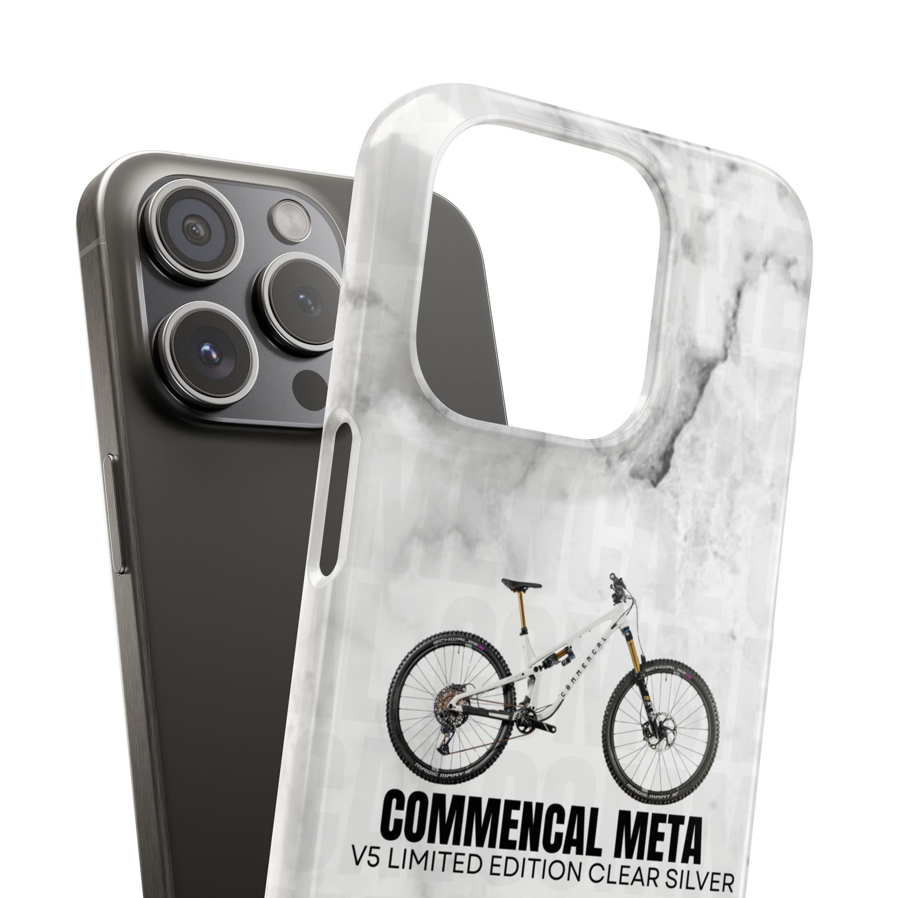 COMMENCAL META V5 LIMITED EDITION CLEAR SILVER