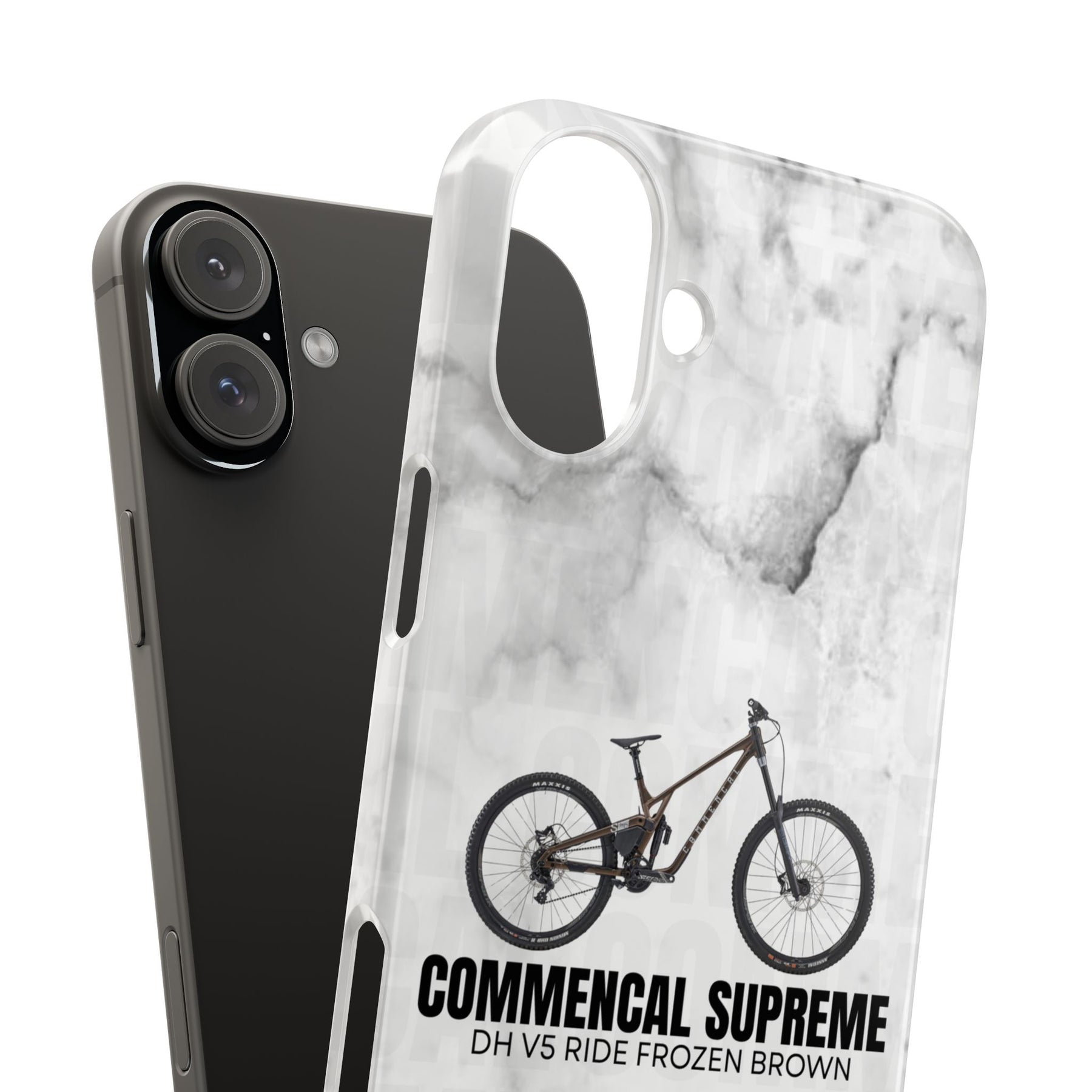 COMMENCAL SUPREME DH V5 RIDE FROZEN BROWN